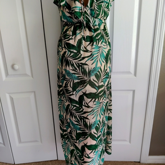 Tropical palm 🌴 print maxi - Picture 6 of 13